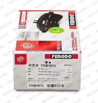 FERODO KLOCKI TYŁ BMW SERIA 1, 3, 5, 6, 7, X5, X6