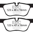 EBC KLOCKI TYŁ BMW SERIA 1, 2, 3, 4 ULTIMAX2 - 3