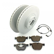 OE BMW KOMPLET HAMULCÓW TARCZE KLOCKI CZUJNIK TYŁ BMW 1 F40 2 F44 F45 F46 X1 F48 X2 F39 i3 I01