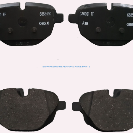 OE BMW SERIA 5 6 7 X3 X4 X5 X6 KOMPLET KLOCKÓW HAMULCOWYCH TYŁ