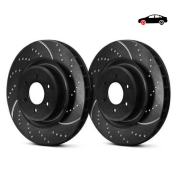 EBC BMW SERIA 3, Z3, Z4 TARCZE HAMULCOWE PRZÓD SPORTOWE NACINANE I NAWIERCANE SERIA GD