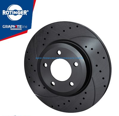 ROTINGER BMW SERIA X5, X6 TARCZE HAMULCOWE TYŁ SPORTOWE NACINANE I NAWIERCANE