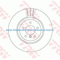 TRW TARCZE HAMULCOWE BMW 5, 6 TYŁ 345X24