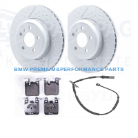 HELLA TARCZE I KLOCKI HAMULCOWE TYŁ BMW SERII 3 (F30, F80), 3 (F34), 3 (F31), 3 Van (F31), 4 (F32, F82), 4 (F36), 4 (F33, F83)