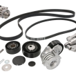 BMW E46 / E39 / E53 / E85 POMPA CIECZY CHŁODZĄCEJ + ZESTAW PASKA WIELOKLINOWEGO INA - 2