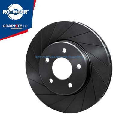 ROTINGER BMW SERIA 1, 2, 3, 4 TARCZE HAMULCOWE TYŁ NACINANE