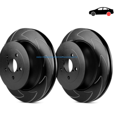 EBC BMW SERIA 3 TARCZE HAMULCOWE TYŁ SPORTOWE NACINANE SERIA BSD
