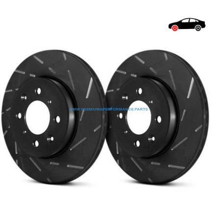 EBC BMW SERIA 1, 2, X1, X2 TARCZE HAMULCOWE PRZÓD SPORTOWE NACINANE SERIA USR