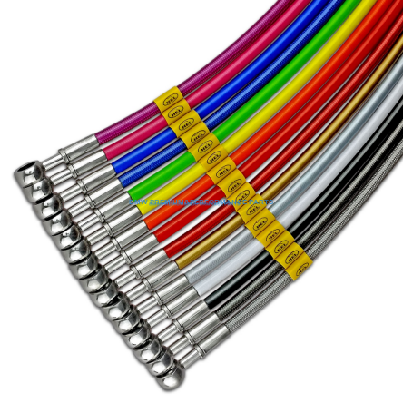 BMW F32 F33 F36 ALL MODELS RWD EXCLUDING M4 (2012) PRZEWODY HAMULCOWE W OPLOCIE HEL