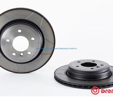BREMBO MAX TARCZE HAMULCOWE NACINANE BMW 5 E60 E61  6 E63 E64 TYŁ 320X20