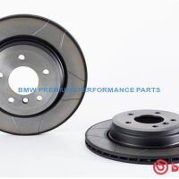 BREMBO MAX TARCZE HAMULCOWE NACINANE BMW 5 E60 E61  6 E63 E64 TYŁ 320X20