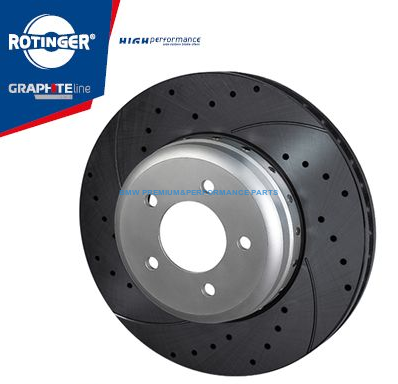 ROTINGER BMW SERIA X5, X6 TARCZE HAMULCOWE PRZÓD SPORTOWE NACINANE I NAWIERCANE