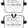EBC KLOCKI TYŁ BMW SERIA 7, 8, X5, X6, X7 BLUESTUFF - 2
