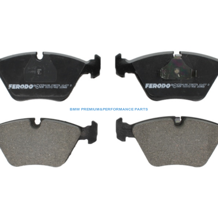 FERODO KLOCKI PRZÓD BMW SERIA 3, 5, 7, Z3, Z4