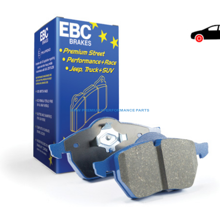 EBC KLOCKI PRZÓD BMW SERIA 3, 4, 5, 6, 7, 8, X3, X4, X5, X6, X7, Z4 BLUESTUFF