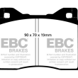 EBC KLOCKI PRZÓD BMW SERIA 5, 7 UTIMAX2 - 3