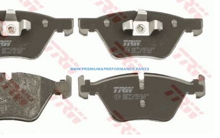 TRW KLOCKI HAMULCOWE PRZÓD BMW 1 E81 E82 E87 E88 3 E90 E91 E92 E93