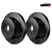 EBC BMW SERIA 3 TARCZE HAMULCOWE TYŁ PREMIUM GŁADKIE SERIA BSD