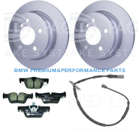 PAGID TARCZE I KLOCKI HAMULCOWE TYŁ BMW SERII 3 (F30, F80), 3 (F34), 3 (F31), 3 Van (F31), 4 (F32, F82)