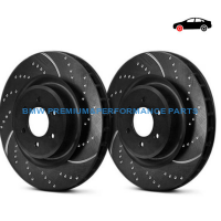 EBC BMW SERIA 1, 2, 3, 4 TARCZE HAMULCOWE PRZÓD SPORTOWE NACINANE I NAWIERCANE SERIA GD