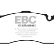 EBC BMW SERIA 1 PRZÓD ZESTAW WYŚCIGOWYCH KLOCKÓW HAMULCOWYCH SERIA RP-X RACING - 3