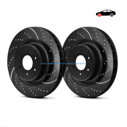 EBC BMW SERIA 5, 6 TARCZE HAMULCOWE PRZÓD SPORTOWE NACINANE I NAWIERCANE SERIA GD