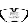 EBC KLOCKI TYŁ BMW SERIA 3 REDSTUFF - 3