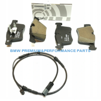 OE BMW SERIA X5 X6 KOMPLET KLOCKÓW HAMULCOWYCH Z CZUJNIKIEM PRZÓD