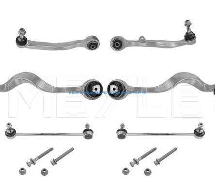 MEYLE HD BMW SERIA 5 E60/E61 ZESTAW WAHACZY PRZÓD Z ŁĄCZNIKAMI STABILIZATORA