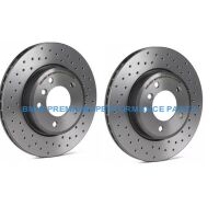 BREMBO XTRA TARCZE HAMULCOWE NAWIERCANE BMW 1 E81 E82 E87 E88 3 E90 PRZÓD 292X22MM