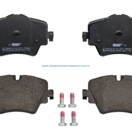 FERODO KLOCKI PRZÓD BMW SERIA 1, 2, 3, 4, 5, X1, X2, X3, X4, Z4