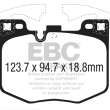 EBC KLOCKI PRZÓD BMW SERIA 3, 5, 6, 7, X3, X4, Z4 ULTIMAX2 - 2