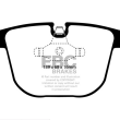 EBC KLOCKI TYŁ BMW SERIA 1, 5, 6, 7, X5, X6 YELLOWSTUFF - 3