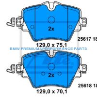 ATE KLOCKI HAMULCOWE PRZÓD BMW 2 5 X1 X2