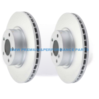 OE BMW SERIA X3 F25 X4 F26 TARCZE HAMULCOWE PRZÓD GŁADKIE