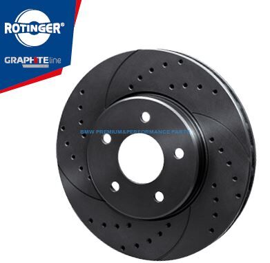 ROTINGER BMW SERIA 1, 3 TARCZE HAMULCOWE PRZÓD SPORTOWE NACINANE I NAWIERCANE