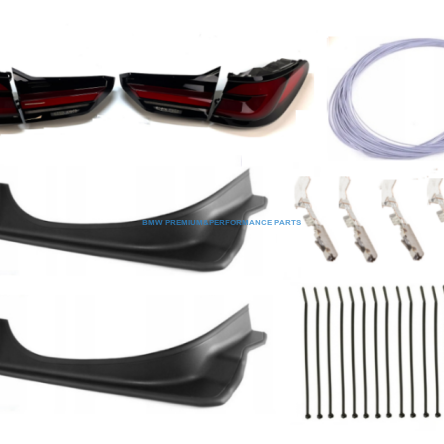 BMW SERIA G31 ORYGINALNE LAMPY TYLNE FACELIFT LCI + ZESTAW MONTAŻOWY