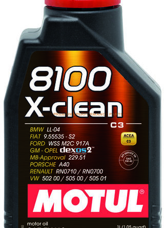 OLEJ SILNIKOWY MOTUL 8100 X-CLEAN C3 5W40 1L