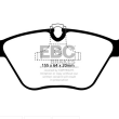 EBC BMW SERIA 3, 5, X3, Z4 PRZÓD ZESTAW WYŚCIGOWYCH KLCOKÓW HAMULCOWYCH SERIA RP-1 RACING - 3