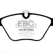 EBC BMW SERIA 3, 5, X3, Z4 PRZÓD ZESTAW WYŚCIGOWYCH KLCOKÓW HAMULCOWYCH SERIA RP-1 RACING - 4