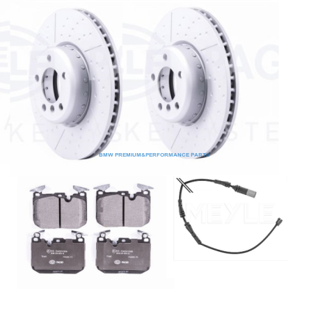 TEXTAR TARCZE I KLOCKI HAMULCOWE PRZÓD BMW SERII  2 F22 F87 3 F30 F80 3 F34 3 F31 4 F32 F82 4 F36 4 F33 F83