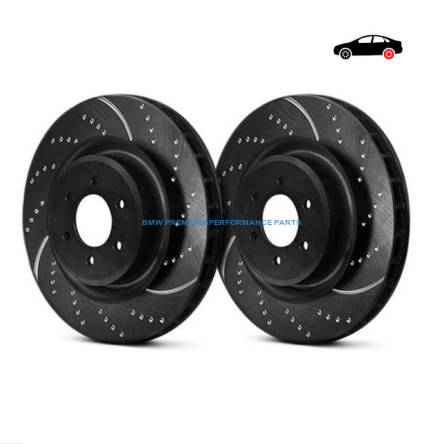 EBC BMW SERIA 5, 6 TARCZE HAMULCOWE TYŁ SPORTOWE NACINANE I NAWIERCANE SERIA GD