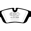 EBC KLOCKI PRZÓD BMW SERIA 3, Z3 REDSTUFF - 2