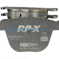 EBC BMW SERIA 1, 5, 6, 7 TYŁ ZESTAW WYŚCIGOWYCH KLOCKÓW HAMULCOWYCH SERIA RP-X RACING