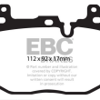 EBC KLOCKI PRZÓD BMW SERIA 1, 2, 3, 4 REDSTUFF - 2