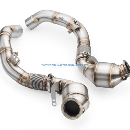 DOWNPIPE Z KATALIZATOREM BMW SERIA M8 F92 M8 F91 HJS 300 CPSI EURO 6