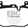 EBC KLOCKI PRZÓD BMW SERIA 1, 2, 3, 4 BLUESTUFF - 2