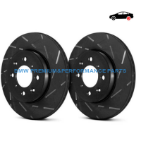 EBC BMW SERIA 1, 2, X1, X2 TARCZE HAMULCOWE TYŁ SPORTOWE NACINANE SERIA USR