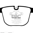 EBC KLOCKI TYŁ BMW SERIA 1, 5, 6, 7 REDSTUFF - 3