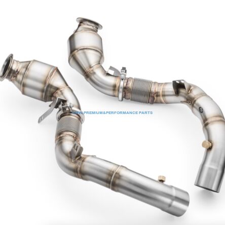 DOWNPIPE Z KATALIZATOREM HJS 300 BMW SERIA M5 F90 M5 F90 COMPETITION EURO 6